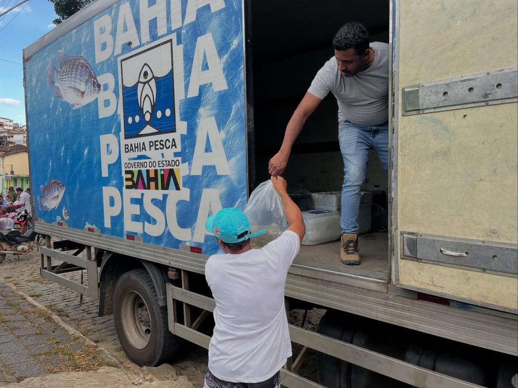 Itagi | Ação de incentivo à piscicultura beneficia agricultores familiares