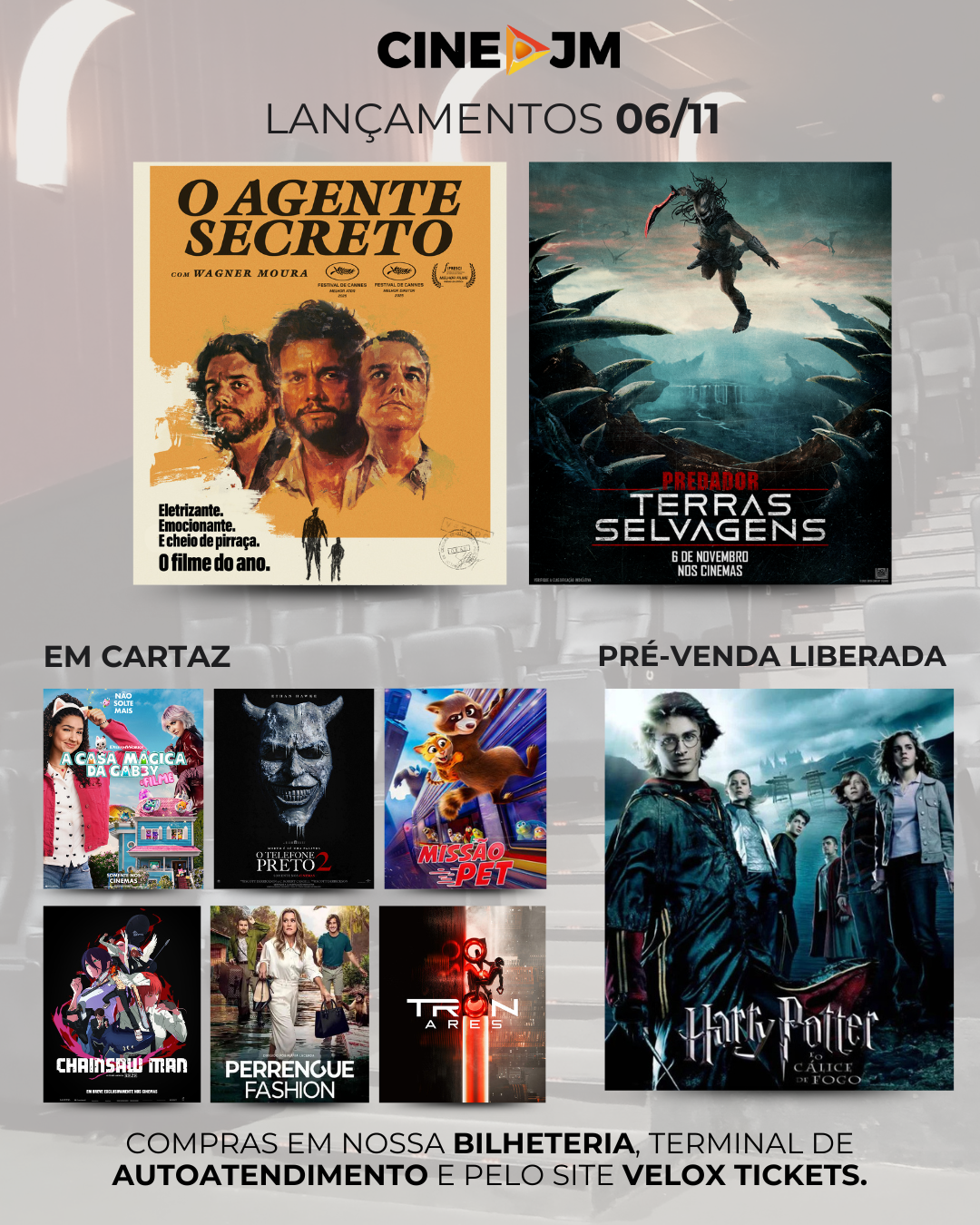 A semana no Cine São José A semana no Cine São José