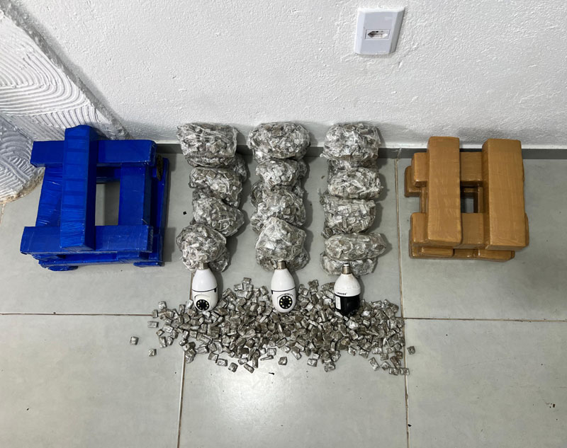 PM apreende 21kg de droga em Itacaré