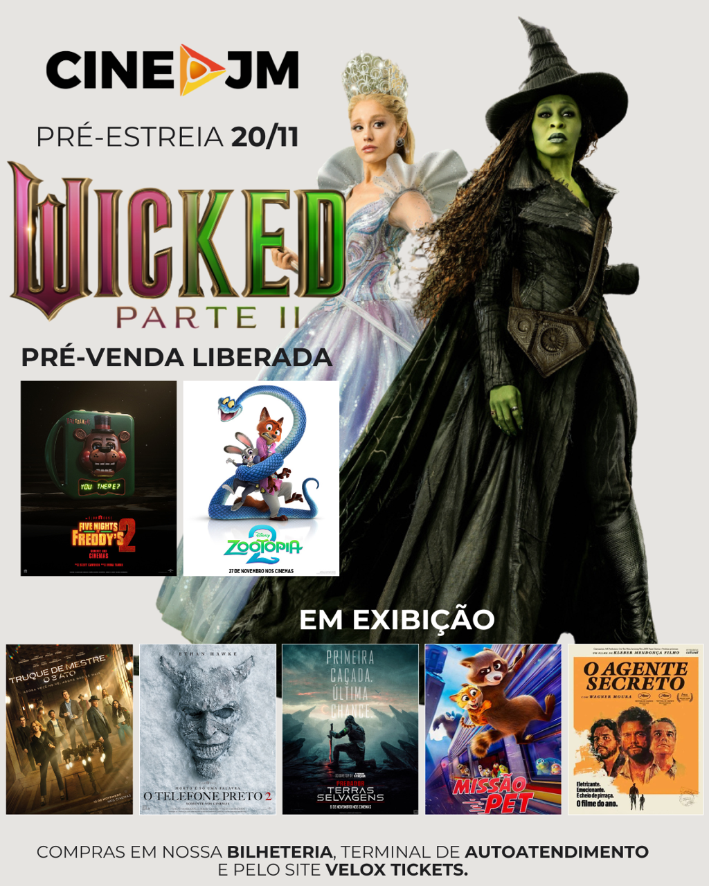 O CINE SÃO JOSÉ ENTRA A SEMANA COM MUITA MAGIA, AÇÃO E DIVERSÃO O CINE SÃO JOSÉ ENTRA A SEMANA COM MUITA MAGIA, AÇÃO E DIVERSÃO