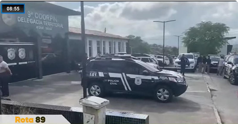 Polícia Civil deflagra megaoperação contra o crime organizado em Jequié e região