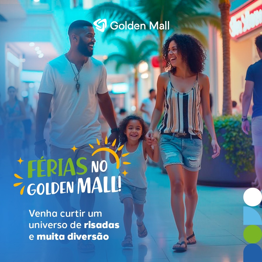 Férias no Golden Mall: Diversão Garantida para Toda a Família!