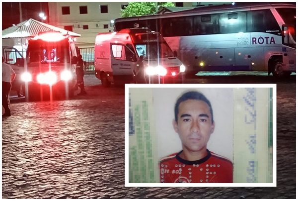 Cearense morre atropelado por um ônibus em Jequié, a suspeita é de suicídio