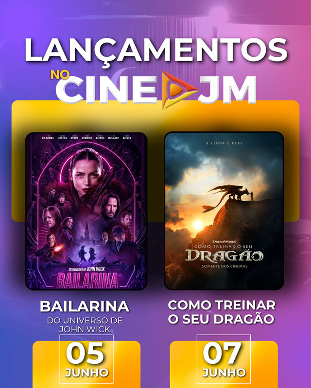 LANÇAMENTOS INÉDITOS NO CINE SÃO JOSÉ!
