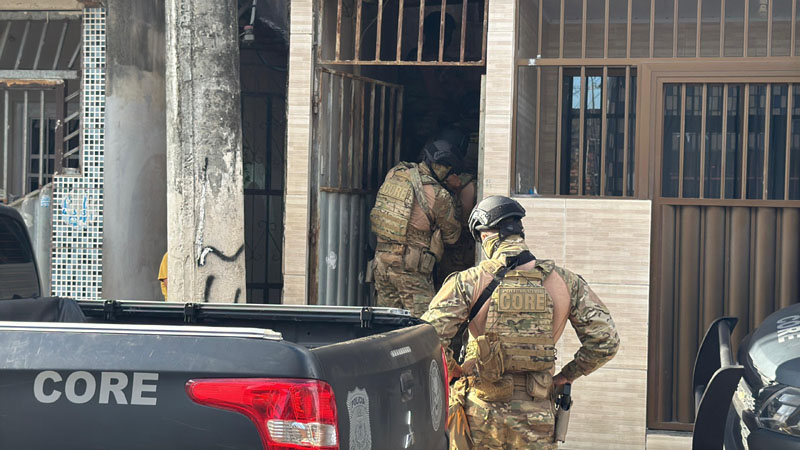 Polícia Civil liberta mulher e bebê reféns e prende alvo da Operação Réprobos