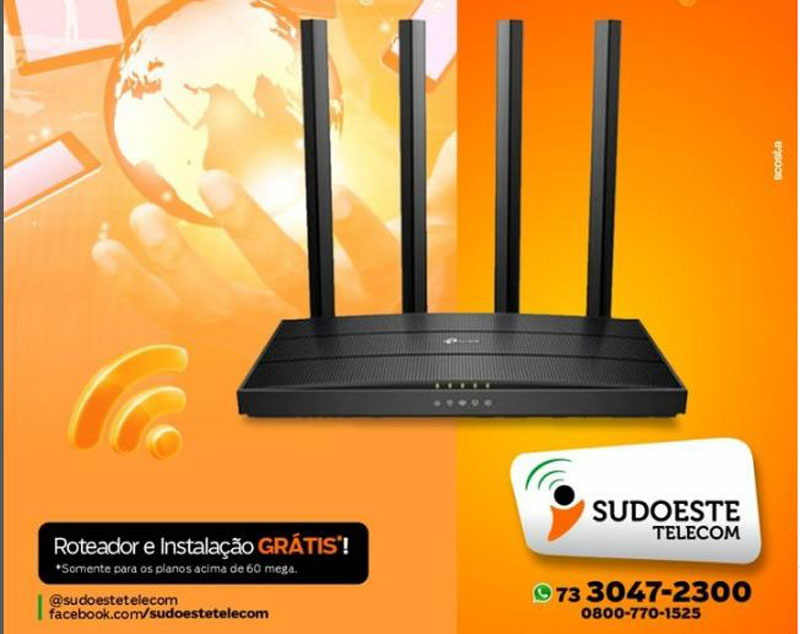 Qual a vantagem de utilizar a Sudoeste Telecom?