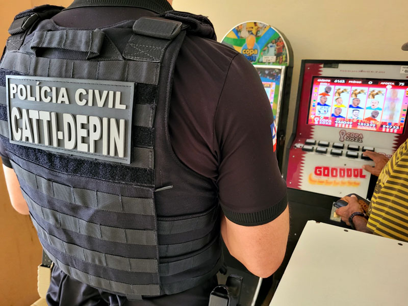 Operação Ludum Forte é deflagrada para combater jogos de azar Operação Ludum Forte é deflagrada para combater jogos de azar