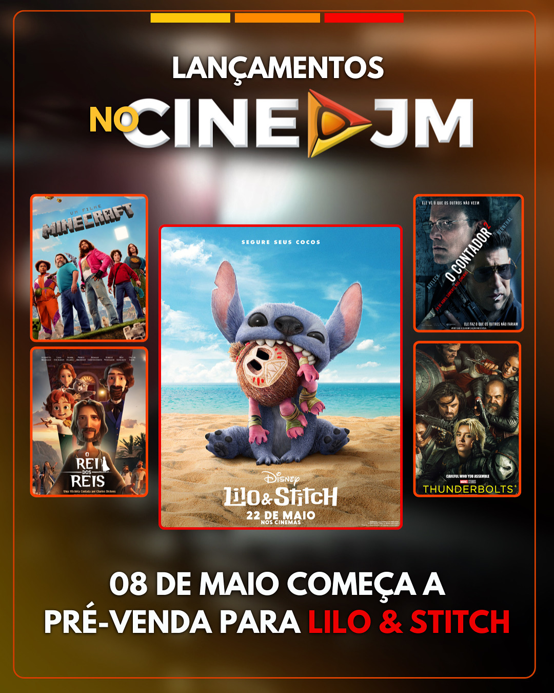 PRÉ-VENDA DE LILO E STITCH