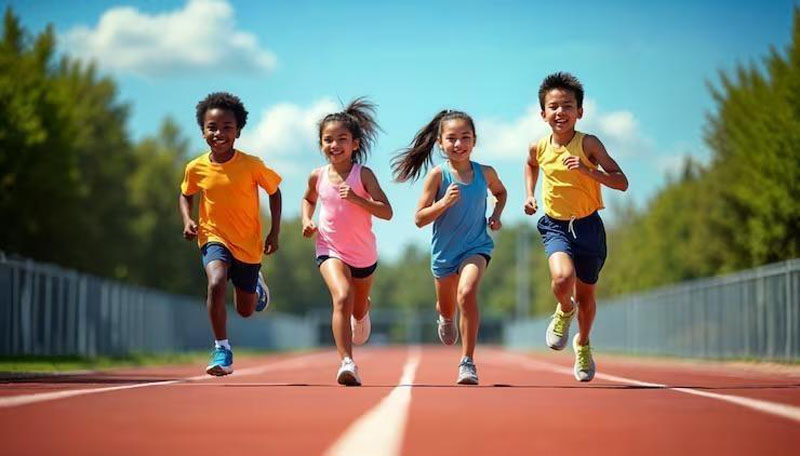 Corrida para crianças é uma prática saudável?