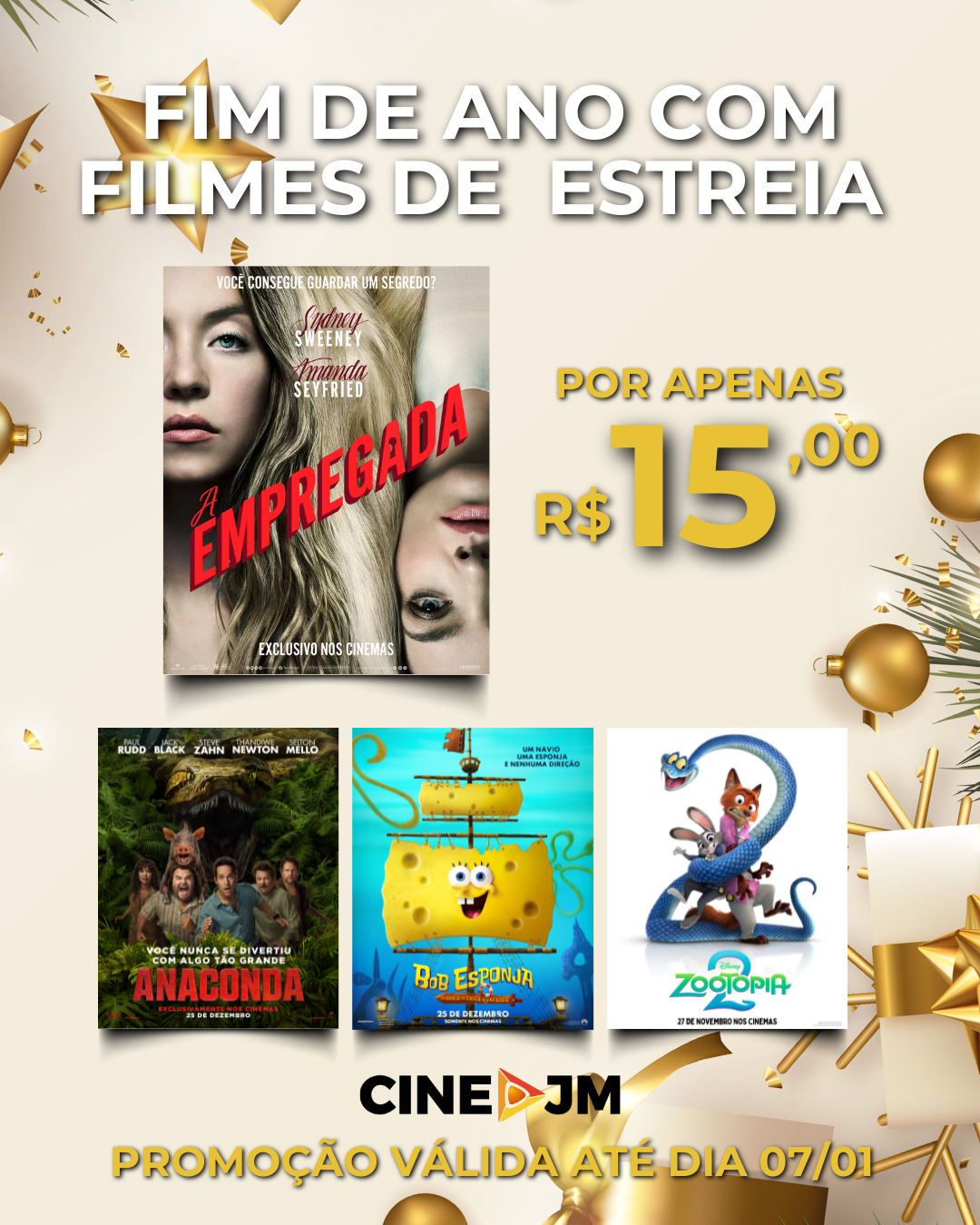 FIM DE ANO É NO SÃO JOSÉ VILA GOURMET