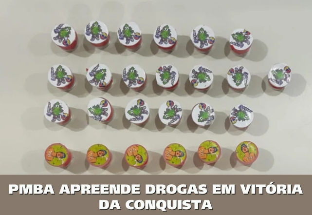 Apreensão de drogas no bairro Boa Vista, em Vitória da Conquista