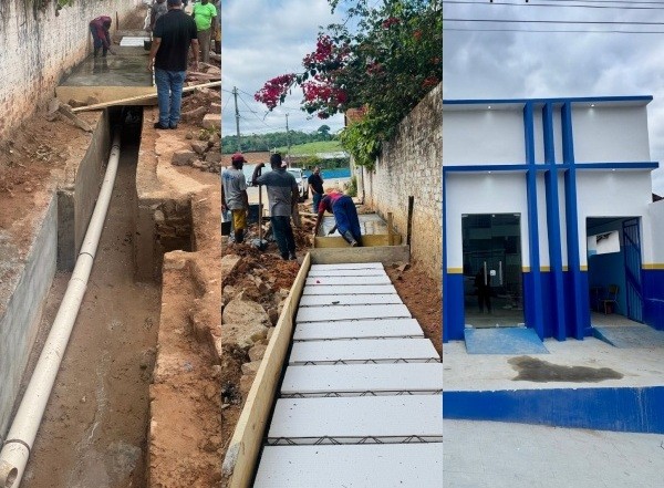 Prefeito Marcelo Pecorelli volta a acompanhar andamento de obras nos Bairros e centro da cidade