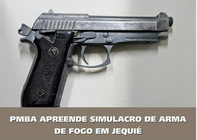 Meliante é detido dentro de bar com arma de brinquedo