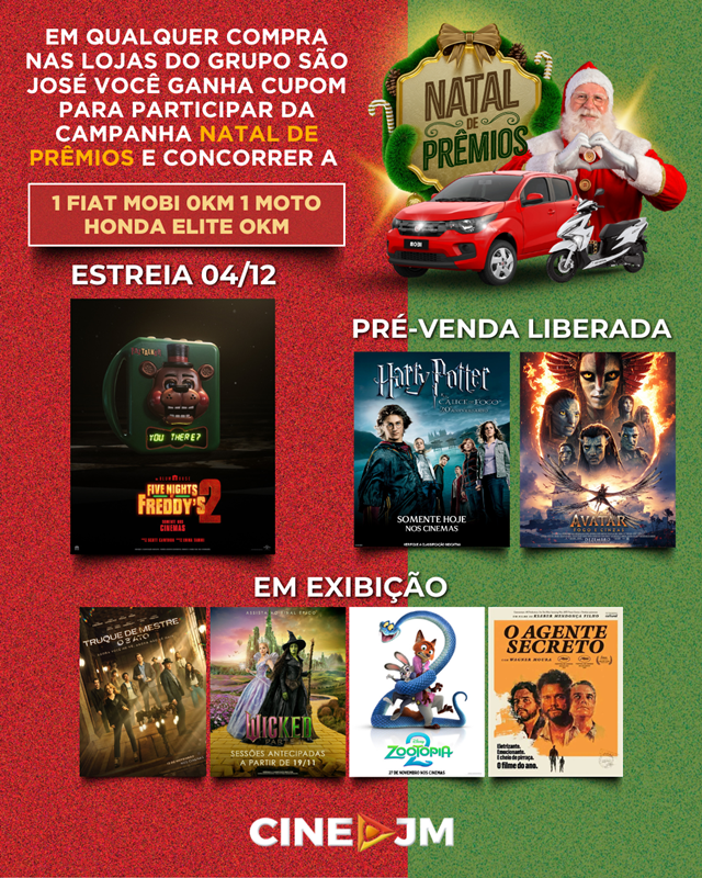 CAMPANHA NATAL DE PRÊMIOS JÁCHEGOU NA SÃO JOSE VILA GOURMET