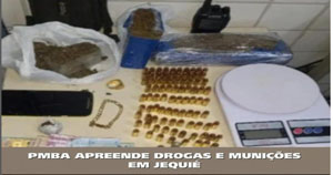 Jequié | RONDESP Sudoeste encontra esconderijo de armas e munições no residencial Cachoeirinha