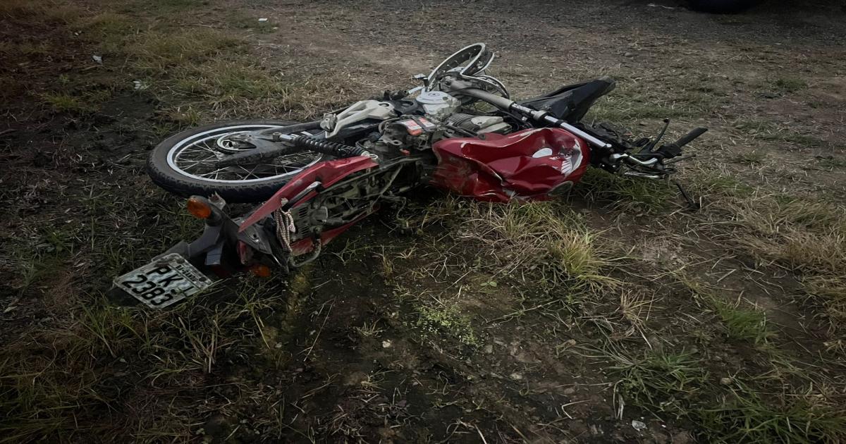 Acidente deixou dois mortos  na BA 120; as vítimas estavam em uma moto