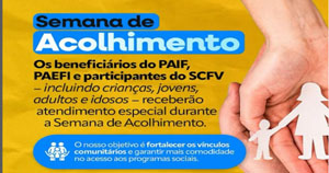 Prefeitura de Manoel Vitorino promove Semana de Acolhimento para pu´blico atendido pela Assiste^ncia Social