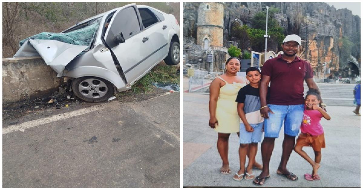 Grave acidente na BA-026 deixa quatro mortos e uma criança ferida entre Planaltino e Nova Itarana