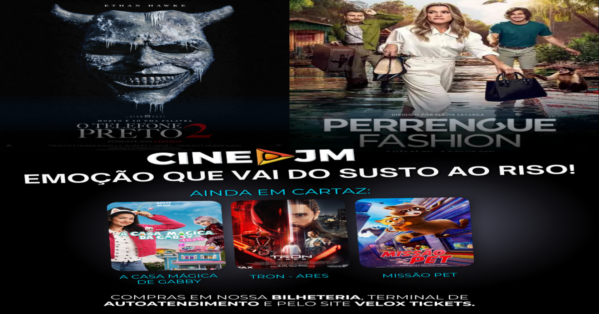 CINE SÃO JOSÉ: EMOÇÃO QUE VAI DO SUSTO AO RISO COM DUAS ESTREIAS HOJE!