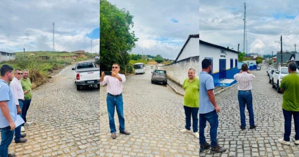 Prefeito Marcelo Pecorelli anuncia recapeamento asfáltico para várias ruas em Jitaúna