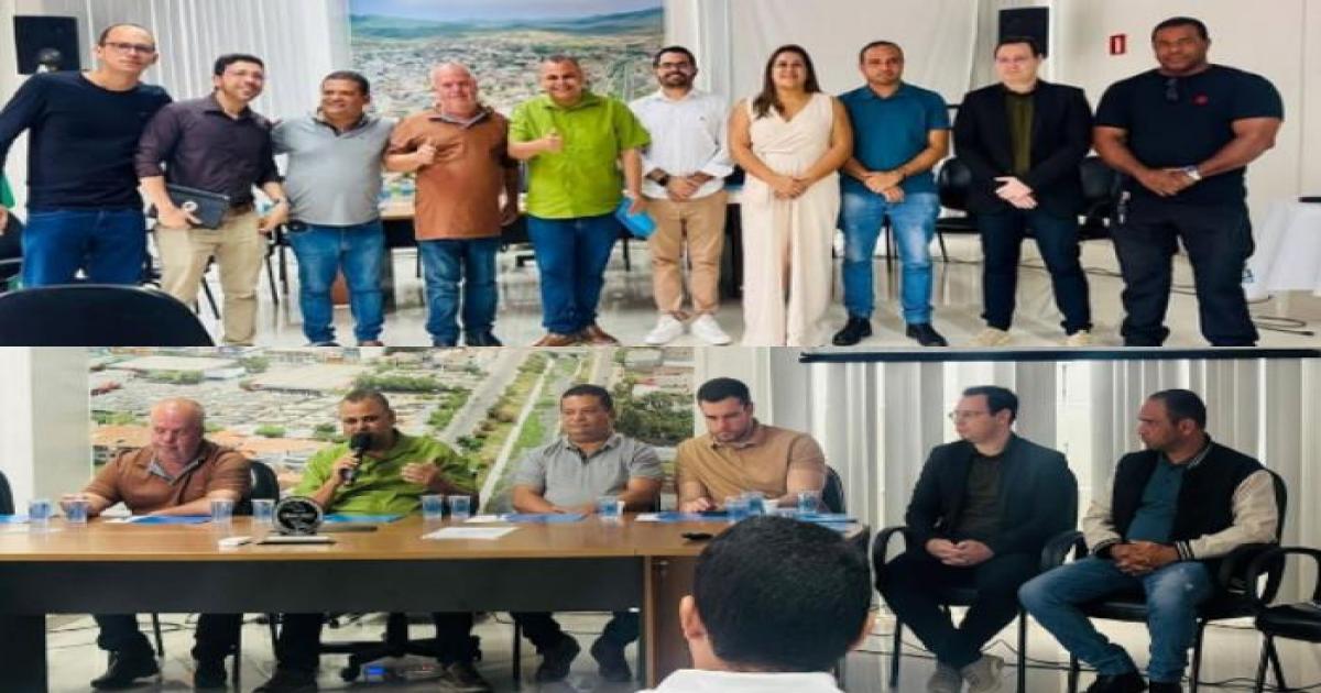 Em Jequié, prefeito Marcelo Pecorelli se reúne com prefeitos da região e discutem implementação de aterro sanitário para a região