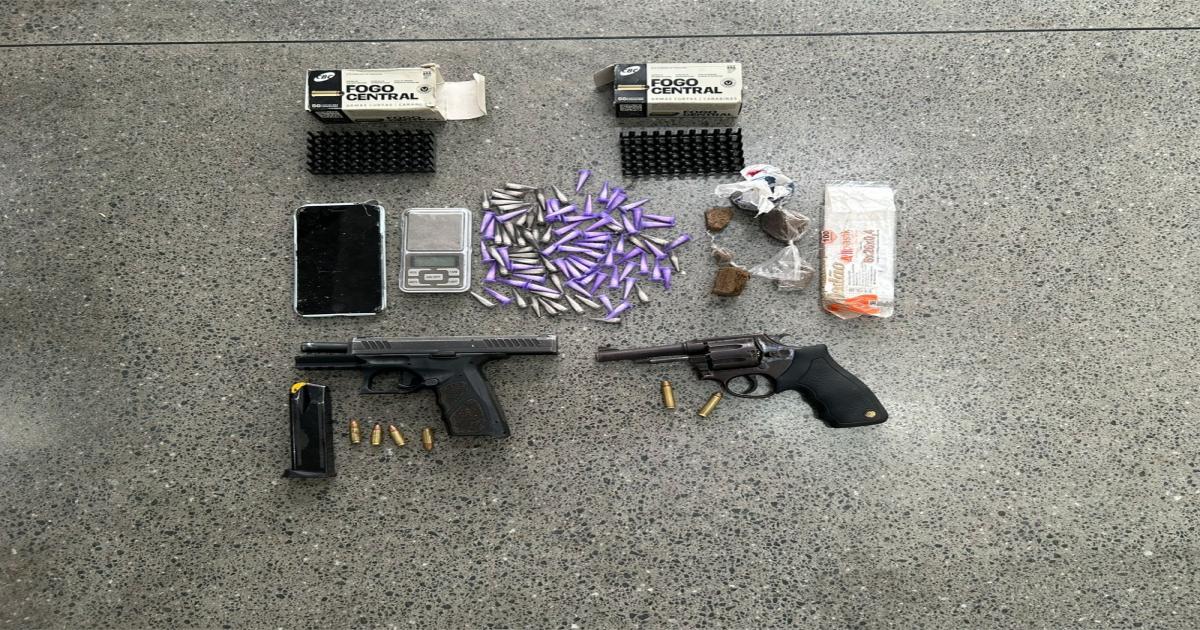 Bandido tocava terror com duas armas de fogo no bairro Curral Novo