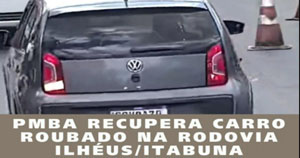 Polícia Rodoviária recupera veículo roubado na BA-649