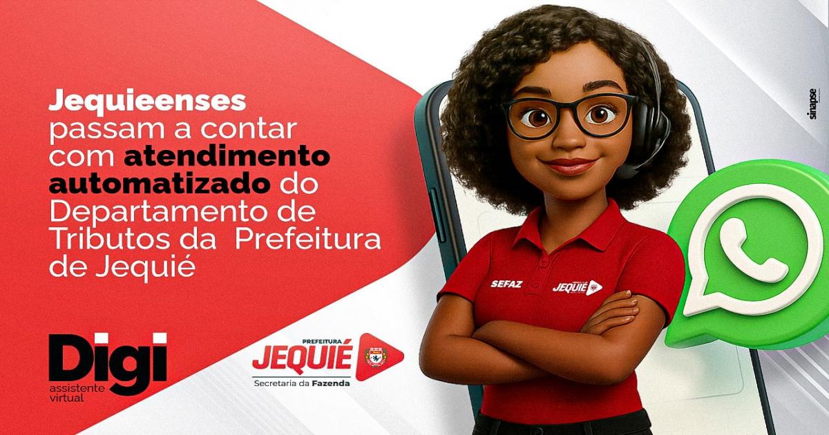 Jequieenses passam a contar com atendimento automatizado do Departamento de Tributos da Prefeitura de Jequié
