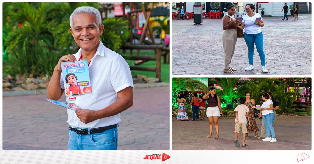 Prefeitura de Jequié realiza 1ª Semana Municipal de Ouvidoria e reforça compromisso com a escuta ativa da população