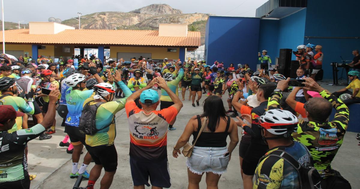 Com recorde de participantes, 5º Cicloturismo do grupo MilaBike movimentou o fim de semana na cidade de Milagres.