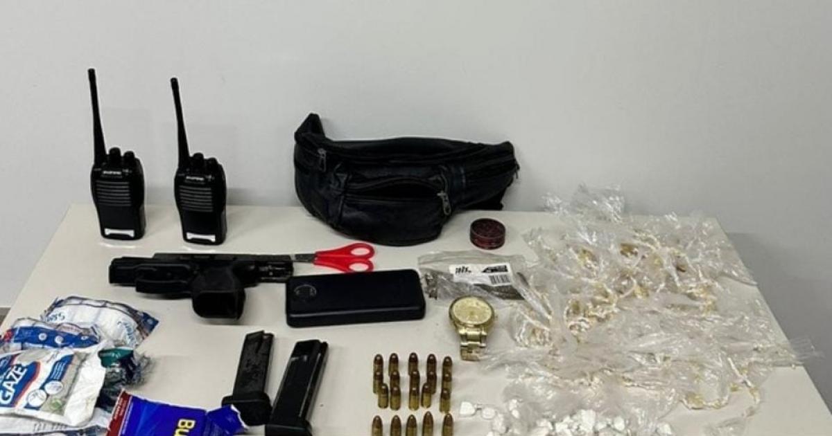PM prende homem com arma e drogas durante ação conjunta em Jitaúna