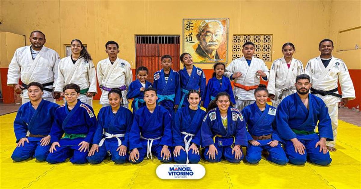 Com apoio da Prefeitura de Manoel Vitorino, atletas se preparam para representar a Bahia no Campeonato Brasileiro de Judô