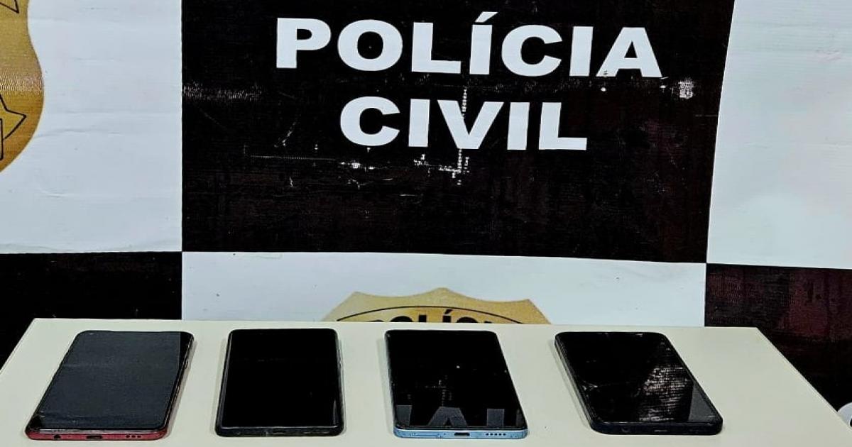 Ipiaú | Polícia Civil conduziu a delegacia pessoas que compraram celulares roubados