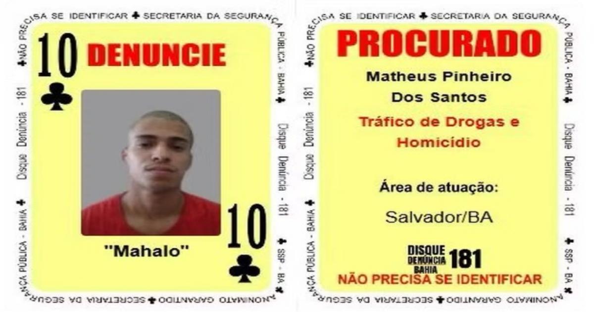 Polícia Civil da Bahia prende no Paraná o Dez Paus do Baralho do Crime
