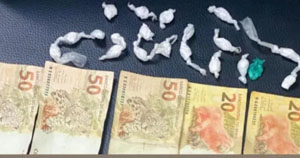 Homem é detido por tráfico de drogas no Entroncamento de Jaguaquara