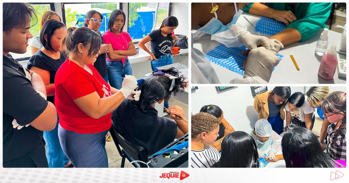Prefeitura de Jequié forma novos profissionais dos cursos gratuitos de Informática, Manicure e Cabeleireiro