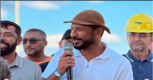 Prefeito Marquinhos Sena acompanha governador Jerônimo Rodrigues em visita às obras do Sistema Integrado de Abastecimento de Água