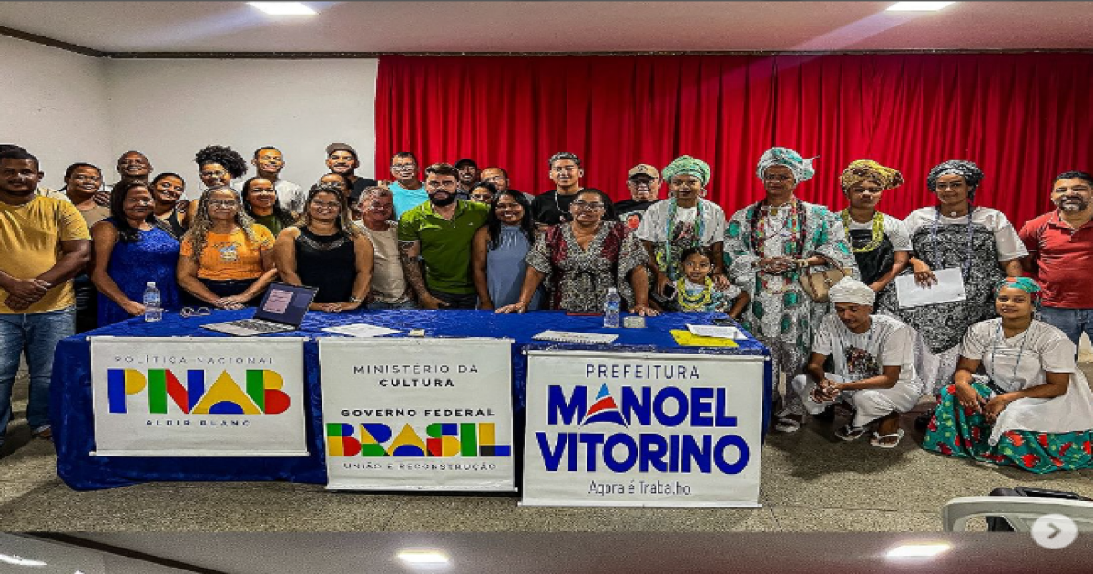 Compromisso com a Cultura de Manoel Vitorino