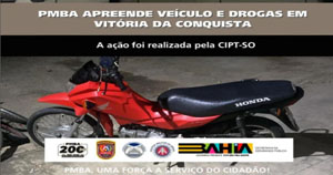 Vitoria da Conquista | RONDESP prende aviãozinho por tráfico no bairro Brasil