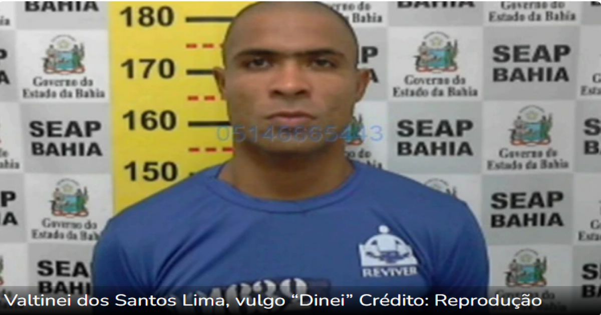 Primeiro foragido do presídio de Eunápolis é recapturado nove meses após fuga