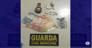 Traficante é detido dentro de bar no Mercadão Vicente Grilo