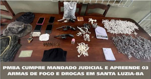 Polícia desarticula ponto de tráfico em Santa Luzia; três suspeitos morrem em confronto