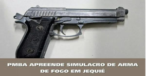 Meliante é detido dentro de bar com arma de brinquedo