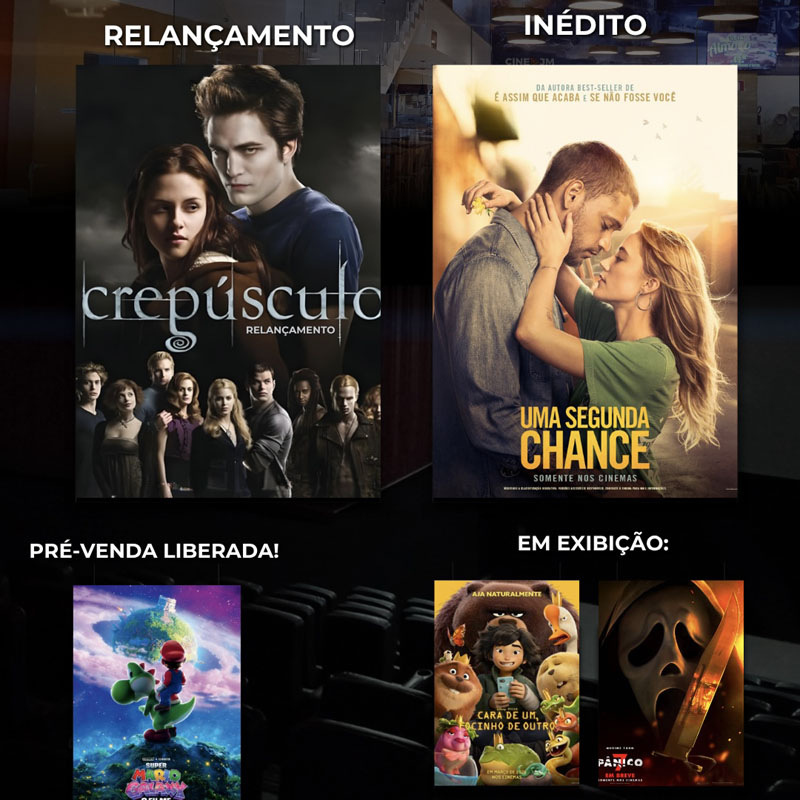 LIVROS, GAMES, VELHAS E NOVAS HISTÓRIAS CONTADAS NO CINEMA!