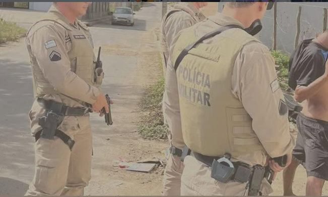 Polícia Militar conduz homem por tráfico de drogas durante Operação Força Total em Nova Ibiá