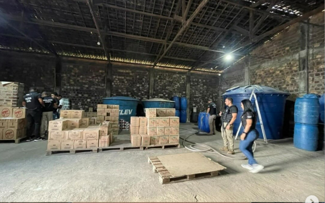5 mil litros de bebida alcoólica falsificada