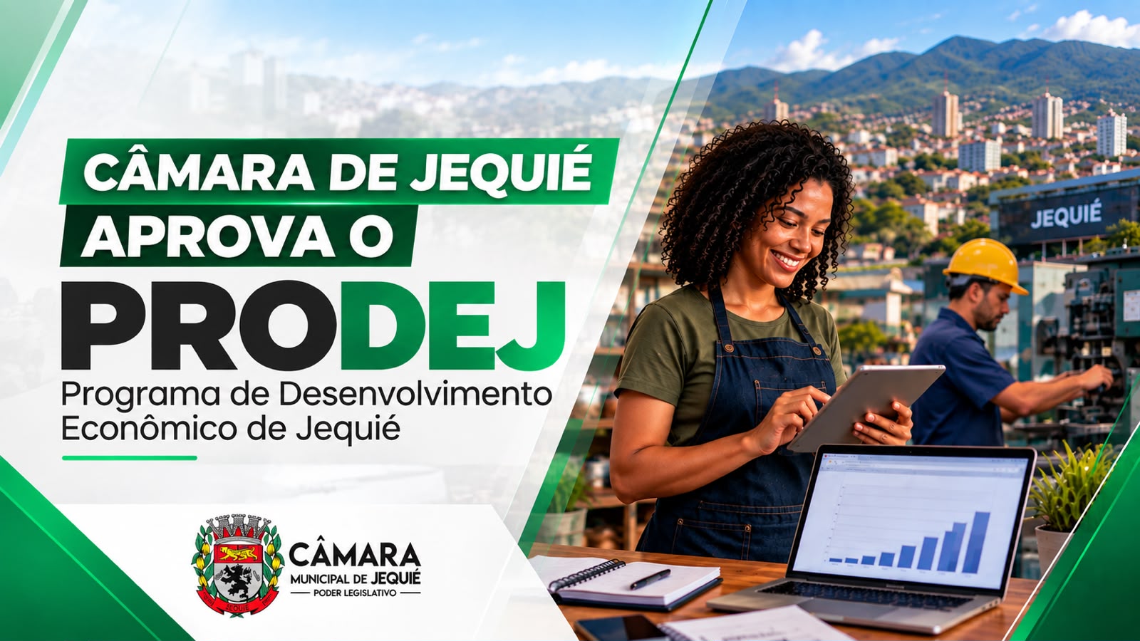 Câmara de Jequié aprova programa de desenvolvimento com descontos e benefícios para empresas
