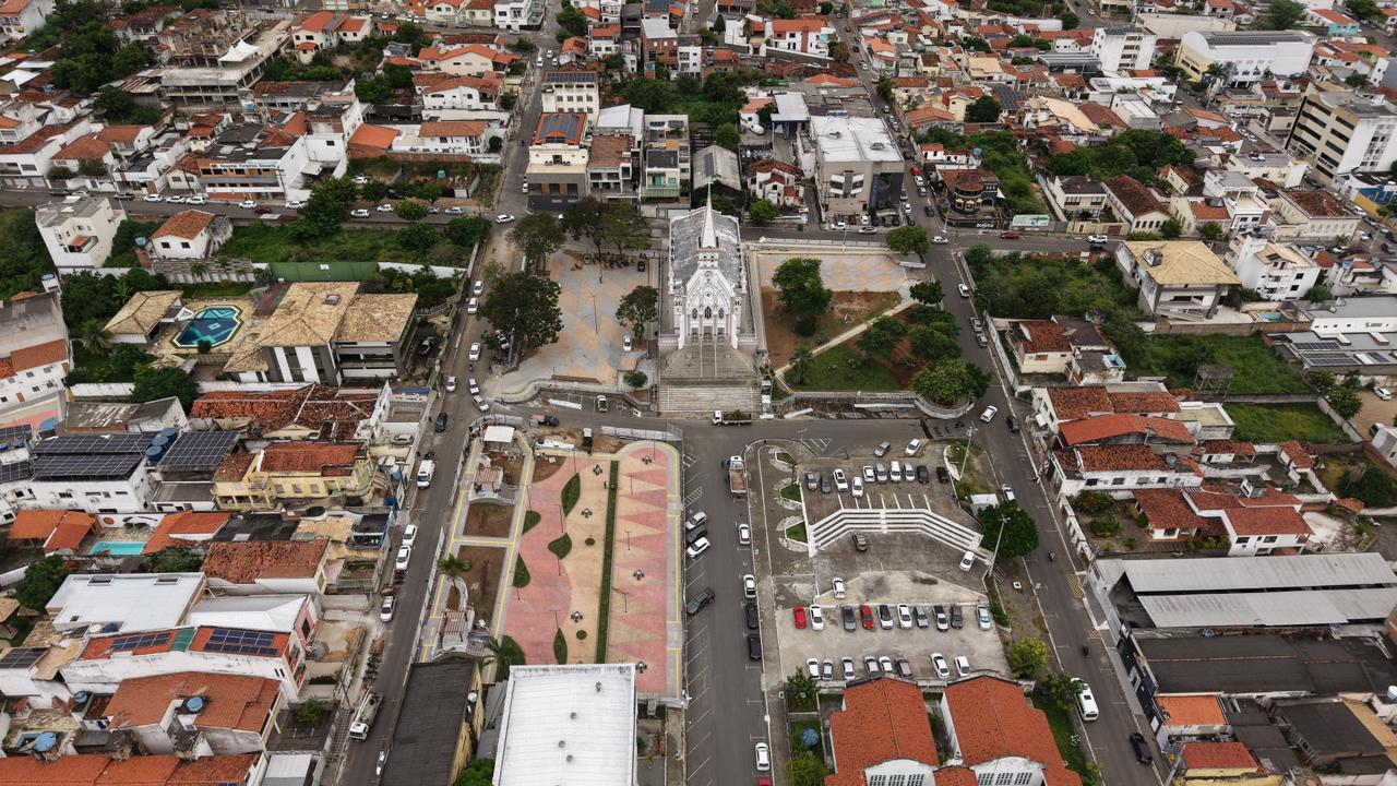 Modernização da Praça da Matriz será entregue nesta quarta-feira em Jequié