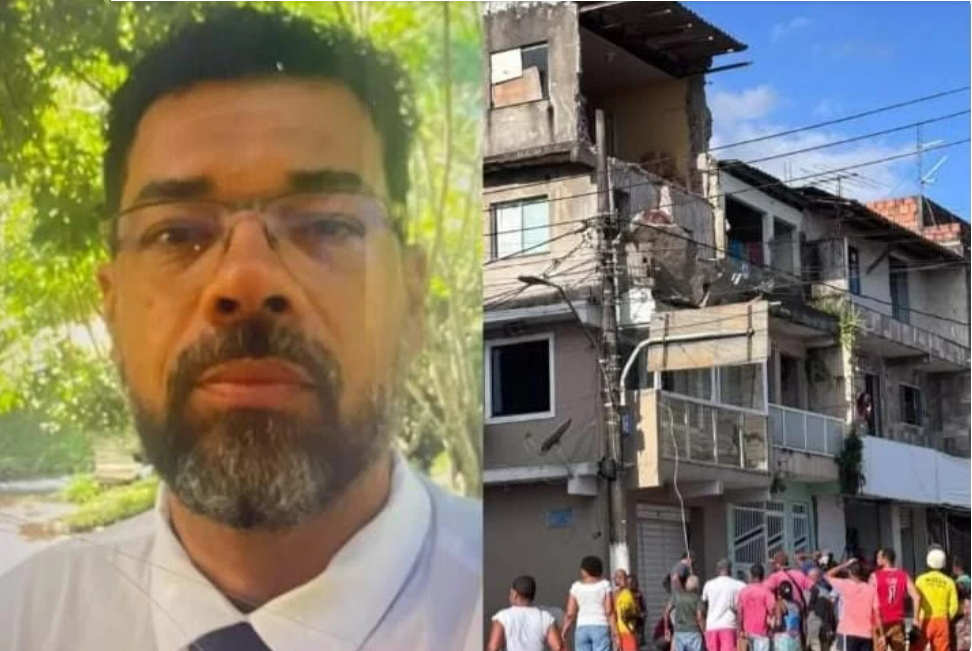 Marquise desaba e mata advogado em São Francisco do Conde Marquise desaba e mata advogado em São Francisco do Conde
