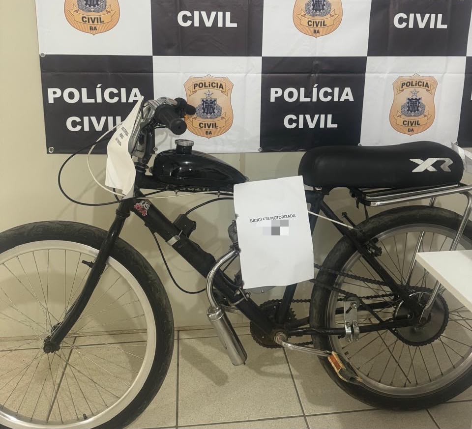 Dinheiro extorquido de adolescente e bicicleta elétrica são recuperados em Vitória da Conquista